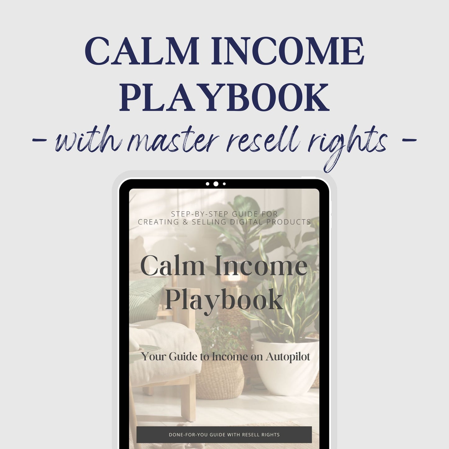 Calm Income Playbook